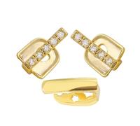 TOYZFRIENDY 3 Pièces Bijoux Dentaires Stylés pour de Mode Grills Métalliques Uniques pour Dents pour Événements Cosplay et Fêtes