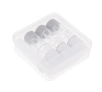 TOYZFRIENDY 3 pièces Boîte de Rangement pour Lentilles Transparente avec Pince et Flacon Étui Compact et Léger pour Accessoires de Lentilles Protection Sûre pour Souples Voyage et Usage