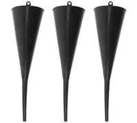 TOYZFRIENDY 3 pièces Entonnoir pour Voitures et Motos Bec Long Plastique Résistant Entonnoir Remplissage Huile et Carburant Compatible Additifs Kit pour Vidange et Ravitaillement Facile