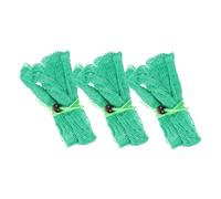 TOYZFRIENDY 3 Pièces Filet de Nylon Renforcé Maille Fine Tressée à Brins Fermeture à Cordon Serré de Plongée Stable à Fond Plat pour Mer et Activités Outdoor