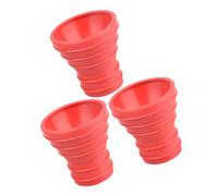 TOYZFRIENDY 3 Pièces Golf Ball Grabber Set with Rubber Suction Cups Lightweight Manual Retriever Tool for Golf Course Use Grass and Wet Surfaces