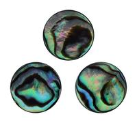 TOYZFRIENDY 3 pièces Lot de Boutons Doigt Trompette Coquille Ormeau Colorée Accessoires de Remplacement Élégants pour Améliorer Précision et Fluidité de Jeu