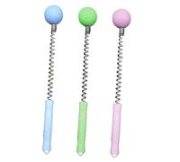 TOYZFRIENDY 3 pièces Masseur Manuel Silicone pour Dos et Cervicales Marteau de Massage Confortable pour Fascias Spinaux Stimule Circulation Sanguine Soulagement Musculaire Couleur Aléatoire