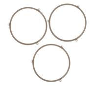 TOYZFRIENDY 3 Pièces Support Micro Ondes Anneaux Tournants pour Plateau Rotatif Résistant Haute Température Remplacement Pratique