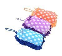 TOYZFRIENDY 3 pièces Tapis de Sommeil pour Petits Animaux Coussin Coton pour Lapin et Cochon Tapis de Jeu Amusant Bleu et Orange Accessoire Doux et Portable pour Compagnons Câlins