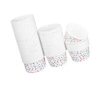 TOYZFRIENDY 300 Pièces Caissettes Papier pour Muffins et Glaces Bols Jetables pour Desserts Gobelets Pâtisserie Petit Format Usage Polyvalent pour Yaourt Mousse et Pudding