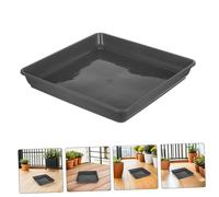 TOYZFRIENDY 3pièces Support De Bac à Fleurs Carré Soucoupe pour Plantes Récupérateur Eau pour Pot Intérieur Plateau De Drainage pour Jardinières Soucoupe pour Base De Plante
