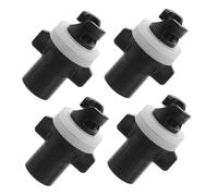 TOYZFRIENDY 4 Pièces Adaptateur de Valve pour Kayak Gonflable Connexion Étanche Rapide pour Pompe Design Compact et Compatible Multiples Modèles Accessoire Pratique pour Kayak et Activités