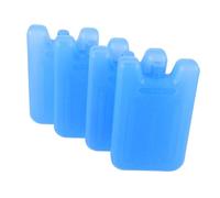 TOYZFRIENDY 4 Pièces Boîtes à Glace Réutilisables pour Glacières Étanches avec Couvercle Refroidisseurs Portables pour Lunch Box et Climatiseur sans Injection Eau