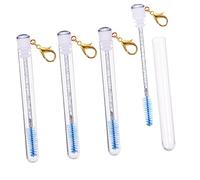TOYZFRIENDY 4 Pièces Brosse à Cils Suspendue Bleue avec Applicateurs Maquillage Multifonctions pour Cils et Sourcils Accessoires Pratiques pour Débutantes et Professionnelles