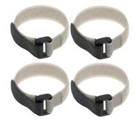 TOYZFRIENDY 4 pièces Collier Coq Anti-Bruit Réglable Courroie Cou Confortable pour Poulets Canards Oies Contrôle du Chant Facile à Nettoyer et Entretenir