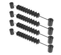 TOYZFRIENDY 4 Pièces Compteur de Score Football de Table Compteur de Buts Noir Haute Visibilité Accessoire pour Tableau de Score Indicateur Précis pour Matchs de Soccer sur Table