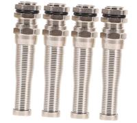 TOYZFRIENDY 4 pièces Connecteur de Câble Laiton Lot de Connecteur Étanche Protection Câble Fixation pour Boîtes de Jonction et Équipements Électriques