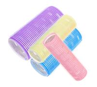 TOYZFRIENDY 4 pièces Large Hair Curlers Set Flexible Self-grip Hair Rollers For Volume And Natural Curls Portable Styling Tool For Various