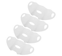 TOYZFRIENDY 4 pièces Masques Visage Gel Protection Solaire Peau Respirante Tissu Élastique UV Activités Extérieures