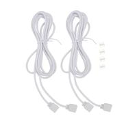 TOYZFRIENDY 4 Pièces Rallonge De Barre Lumineuse Connecteur Bandes Lumineuses à Led Flexible Dirigé Corde Lumière Cordon Lumineux Rvb Rallonge De Bande Lumineuse Blanche Couleur Aléatoire