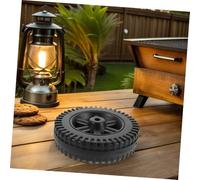 TOYZFRIENDY 4 Pièces Roues de Rechange Plastique Soufflé pour Chariot de Barbecue Résistantes à Lusure Légères et Durables pour Grillades Extérieures