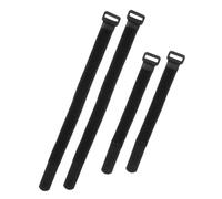 TOYZFRIENDY 4 pièces Sangles de Fixation Vélo Réglables Sangles Porte-vélos avec Boucle et Crochet pour Roues Accessoires Transport Vélo Polyvalents