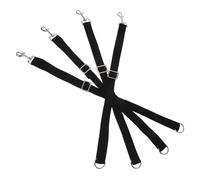 TOYZFRIENDY 4 pièces Sangles Réglables Nylon pour Seau Chevaux Fixation Solide pour Seaux Alimentation et Eau Écurie Accessoire Suspendu pour Grange et Trailers