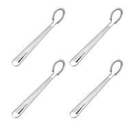 TOYZFRIENDY 4 pièces Œufs Manuel Inox Batteur à Spirale Portable sans Électricité Mélangeur pour Crème et Pâte Accessoire Cuisine Compact et Léger