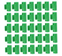 TOYZFRIENDY 40 Pièces Clips de Fixation pour Film de Pinces Antidérapantes pour Tunnel de Jardin Supports Pratiques pour Film de Couverture Réutilisables et Adaptés Protection des Plantes