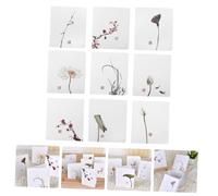 TOYZFRIENDY 45 Cartes de Vœux de Noël Style Chinois Papier Fin Texture Format Mixte Lot de 45 set de Pièces pour Fêtes Anniversaires et Occasions Spéciales Fournitures de Fête