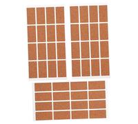 TOYZFRIENDY 48 pièces Étiquettes Autocollantes Liège Étanches Stickers Multifonctions pour Organisation Alimentaire Écriture Facile et Collage Portable pour Bouteilles Boîtes et