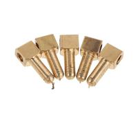 TOYZFRIENDY 5 Pièces Vis de Réglage Métal pour Archet de Violon Alto et Violoncelle Lot de Accessoires Durables et Ajustables pour Cordes Instruments à Cordes