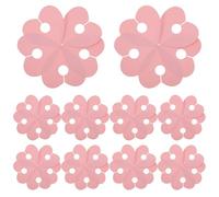 TOYZFRIENDY 50 Pièces 50 Étiquettes en Papier Rose de Cœur 6,9 X 6,6 CM pour Verres à Vin, Identificateurs de Verre pour Fête, Mariage, Saint-Valentin et Anniversaire, Marqueurs de Boisson