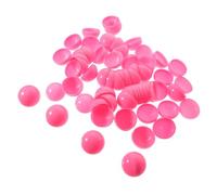 TOYZFRIENDY 50 pièces Boules de Loterie Ouvertes Réutilisables PVC pour Jeux de Tirage Au Sort Fête Rose