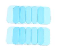 TOYZFRIENDY 50 pièces Coussinets pour Tonification Abdominale pour Ceinture Ab Stimulator Portable Électrodes de Remplacement Antiallergiques et Légères