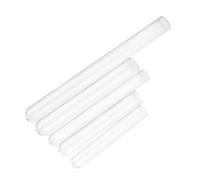 TOYZFRIENDY 50 pièces Glass Test Tubes Set Transparent Practical Containers For Scientific Experiments And DIY Storage