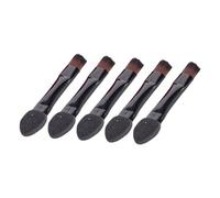 TOYZFRIENDY 50 Pièces Pinceaux Maquillage Éponge Pour Fard Paupières et Sourcils Accessoire Cosmétique Portable Femme Applicateur Blending Doux et