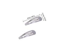 TOYZFRIENDY 50 pièces Water Drop Snap Hair Clips Non Marking Hair Accessories For Women And Party Wedding Daily Use