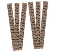 TOYZFRIENDY 6 feuilles Autocollants Notes de Tambour Langue Tons Lot de Outil Pratique Apprentissage Musique Identification Rapide