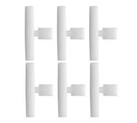 TOYZFRIENDY 6 Pièces Bird Feeder Stand Perch for Hummingbird Training Small Birds Compatible with Various Feeders Easy to Attach and Clean