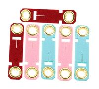 TOYZFRIENDY 6 Pièces Bird Leg Bands for Parrots and Pigeons Adjustable Comfortable Foot Rings for Small Birds Training and Outdoor Safety