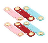 TOYZFRIENDY 6 Pièces Bird Leg Bands for Parrots and Small Birds Adjustable Fabric Foot Rings for Pigeons and Parakeets Comfortable