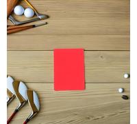 TOYZFRIENDY 6 Pièces Cartes Arbitre Multicolores PVC Épaissi pour Football et Basket Accessoires Officiels Arbitrage avec Cartons Rouge Jaune et Bleu pour Matchs et Compétitions Sportives