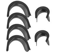 TOYZFRIENDY 6 pièces Doublures de Poche Billard Durables Billard Américain Accessoires de Remplacement pour Tables Standard Facile à Installer Préserve la Longévité Table