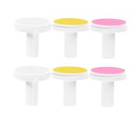 TOYZFRIENDY 6 pièces Kit de Têtes de Meulage pour Coupe-ongles Électriques Abrasif et Sûr Remplacement pour Adulte Outil pour Polissage Fin des Ongles