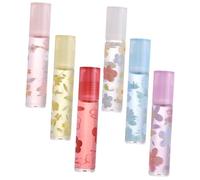 TOYZFRIENDY 6 pièces Lip Oil Set Hydratant Lèvres Transparent Non Collant Brillant Lèvres Réparateur Intense pour Filles et Femmes Longue Durée