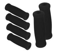 TOYZFRIENDY 6 pièces Poignées de Canne de Marche Confortables Mousse Antidérapante Manchons pour Poignées de Béquille Accessoires Ergonomiques pour Fatigue et Meilleure Prise Main