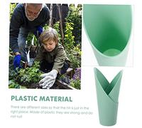 TOYZFRIENDY 6 Pièces Scoop pour Jardinage Garçon Fille Plastique Ergonomique Barbes Outils de Plantation pour Fleurs et Légumes Kit Petit et Grand pour Aménagement et Transplantation