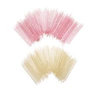 TOYZFRIENDY 600 Pièces Bâtons Pointes Doubles Résistants Applicateur Bijoux et Pousse Cuticules pour Ongles Artificiels et Naturels Conception Précise