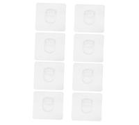 TOYZFRIENDY 8 pièces Fixateur Antidérapant pour Clôture et Cage Animaux Lot de Supports Transparants Durables Accessoires Pratiques pour Enclos et Cages Intérieures