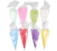 TOYZFRIENDY 8 pièces Kit DIY Argile Crème Fouettée pour Décoration Handmade Coques Téléphone Miroirs Bijoux Accessoires avec Colle Simulée Matériaux Plastique Résine Colorés Blanc Jaune Rose