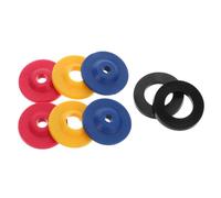 TOYZFRIENDY 8 pièces Limiteur de Débit Silicone avec Joint Étanchéité Réducteur de Pression pour Pommeaux et Tuyaux de Kit Économiseur Eau et Polyvalent