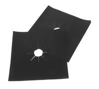 TOYZFRIENDY 8 pièces Protège-brûleurs pour Cuisinière Gaz Tapis Protecteur Réutilisable Antitache et Anti-Huile Couverture de Plaque Cuisson Gaz Non Adhérente Facile à Nettoyer Épaisseur