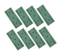 TOYZFRIENDY 8 pièces Support Mural Adhésif Multiprise Fixateur Auto-adhésif pour Prises et Rallonges Rangement sans Perçage pour Bureau et Maison Organiseur Mural Polyvalent pour Câbles et